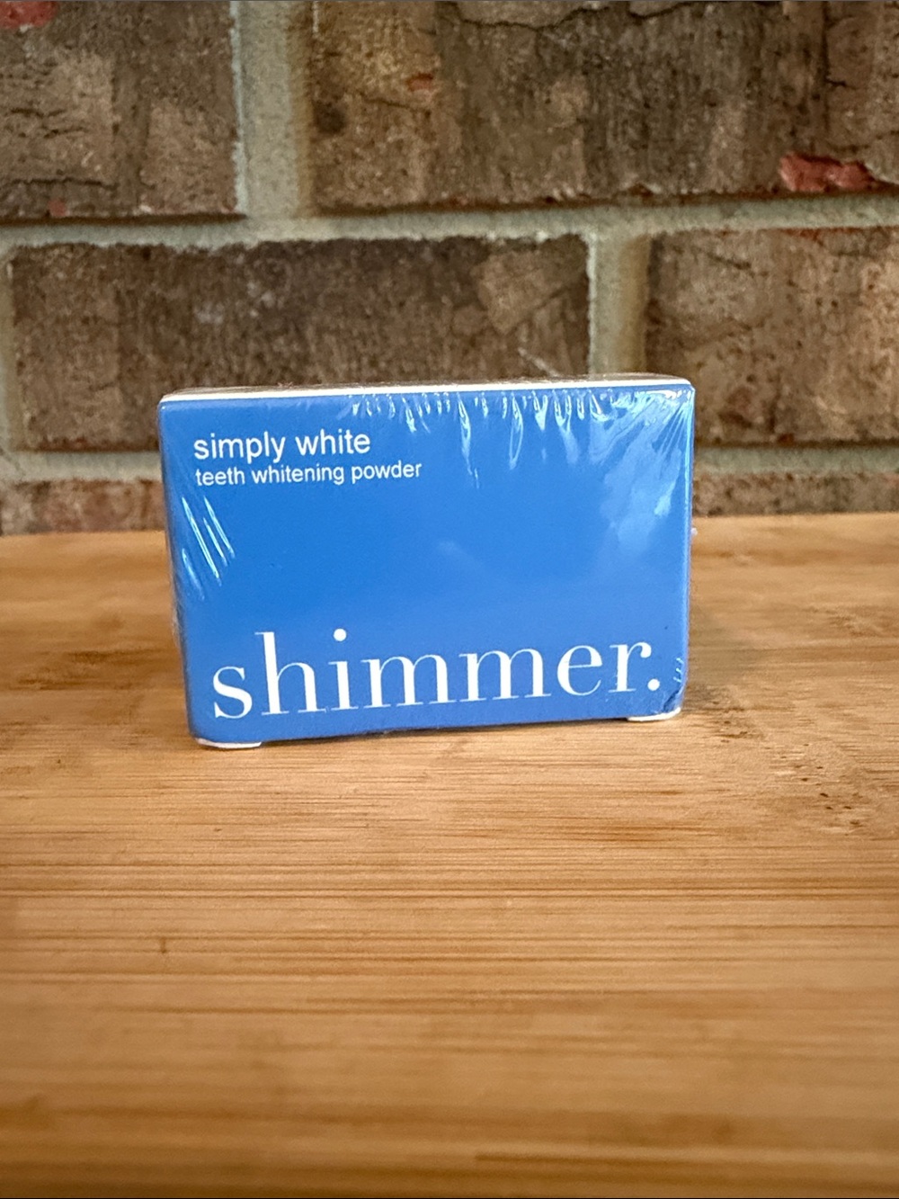 Shimmer Simply White Teeth Whitening Powder - Blue Box